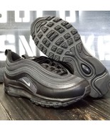 Nike Air Max 97 Black Metallic Pewter Gray Running Shoes DH0558 001 Women 7 - £95.30 GBP