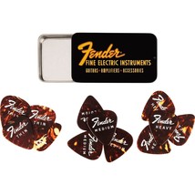 Fender Fine Electric Guitar Picks 351 Shape, 12-Pack Tin - £26.74 GBP