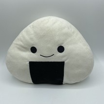 Plush 12” X 9” Rice Ball Pillow Kawaii Soft Japanese Sushi Plush - £11.21 GBP
