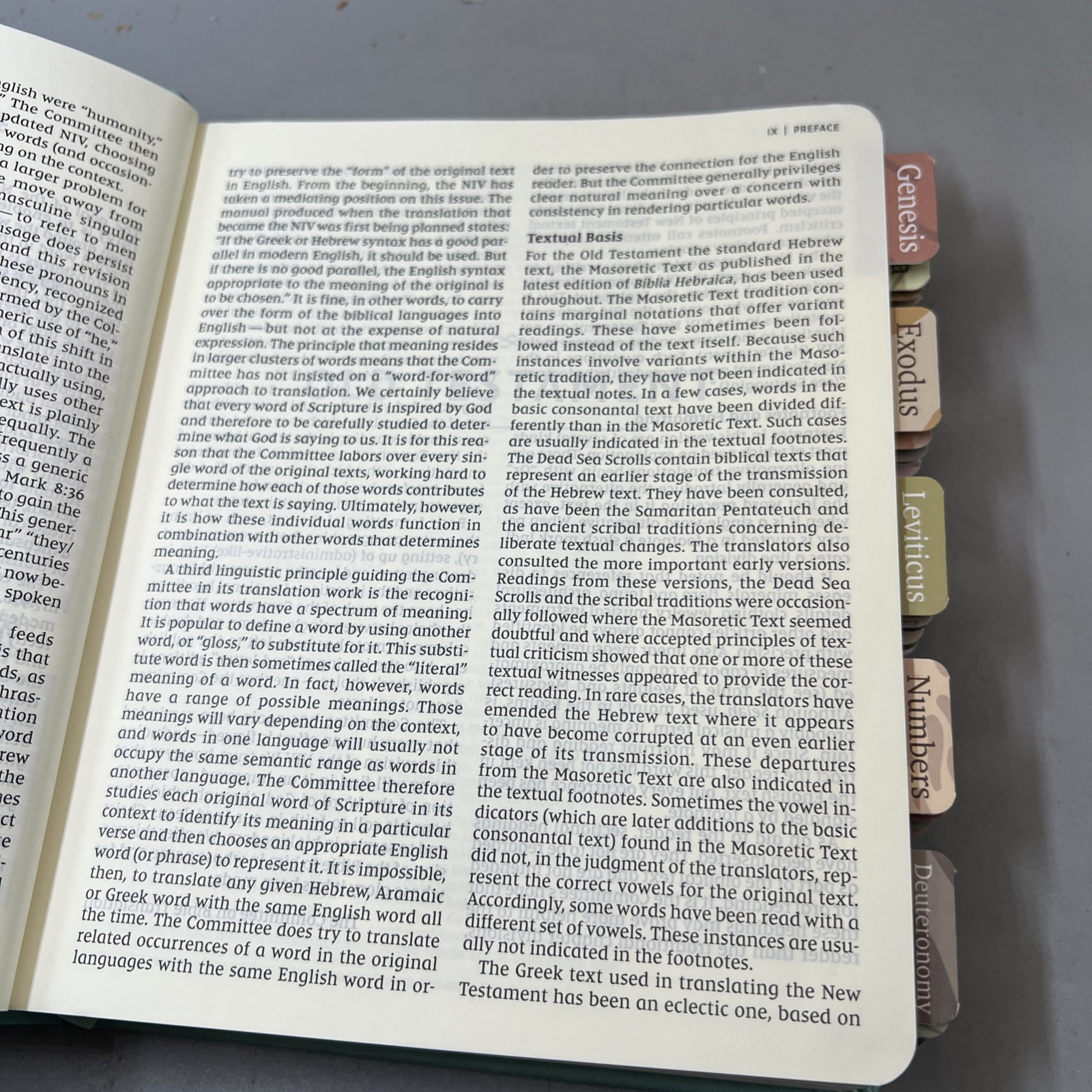 NIV Journal the Word Bible, Double-Column, Cloth over Board, Red Letter Edition, Item image 10