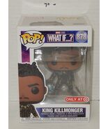 Funko Pop Marvel What IF...? #878 King Killmonger Vinyl Figure NIP - $24.70