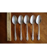 5x Table Spoons Homestead Simeon &amp; George H. Rogers Co Oneida Stainless ... - €9,64 EUR
