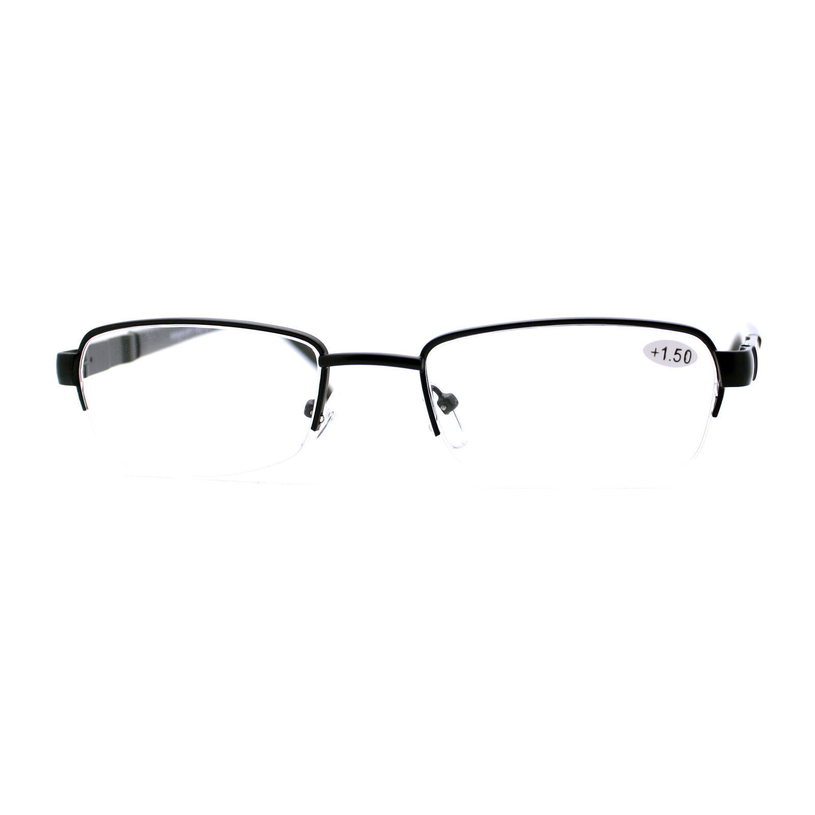 Occhiali da Lettura Ingranditore Lente Mezzo Cerchio Rettangolare Molla ... - $11.44+