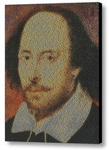 William Shakespeare Plays Mosaic AMAZING Framed 9X11 Limited Edition Art w/COA - £15.09 GBP