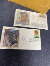 United States 1982 Jackie Robinson 1981 Roy Campanella First Day Covers - £4.73 GBP