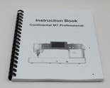 Janome Continental M7 Professional Sewing Machine Instruction Manual 142... - $20.95