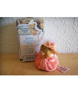 2001 Cherished Teddies “Peach Spring Bonnet” Figurine - £11.97 GBP