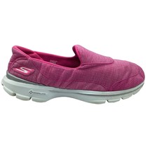 Skechers Goga Pillars Shoes Women’s 8.5 Pink Slip On 14046 GoWalk - £19.76 GBP