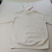 NASA Men's White Graphic Drawstring Pullover Hoodie Sweatshirt Measured Chest 40 image 14