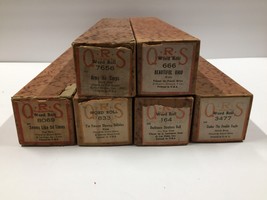 6 Piano Rolls QRS Beautiful Ohio, I&#39;m Forever Blowing Bubbles, Darktown Strutter - £11.69 GBP