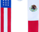 Mexican Graduation Sash | Mexico American Flag Graduation | Sash Graduat... - £25.86 GBP