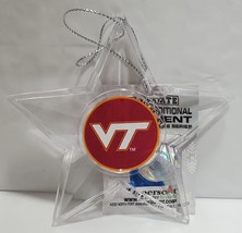Virginia Tech Hokies Acrylic Star Ornament - NCAA - $12.60