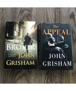 Lot of (2)  JOHN GRISHAM Legal Thriller Hardback HB Books: The Broker &amp; ... - $9.85