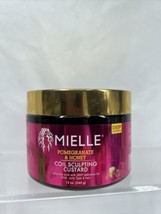 Mielle Pomegranate &amp; Honey Coil Sculpting Custard Curly Hair 12oz COMBINE SHIP - £9.42 GBP