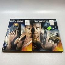 Die Hard 1 &amp; Die Hard 2: Die Harder (DVD, 1990) With Slipcovers - £5.26 GBP
