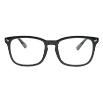 Damen Transparent Linse Mode Brille Rechteckig Schlüsselloch Rahmen UV 400 - £10.09 GBP
