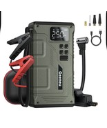 5000A【5 and 1】Geeneu Jump Starter W/ Air Compressor Car Battery Jump Box... - $120.77 CAD