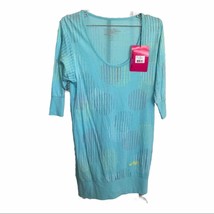 Nomis design outdoor light blue Poised tunic Top - £25.48 GBP