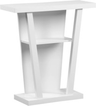 I Hall Console Accent Table By Monarch Specialties, 32&quot; White. - £131.83 GBP