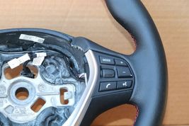 12-18 BMW F30 Sport Steering Wheel w/ Cruise BT Volume W/O Paddles -RED STITCH image 4