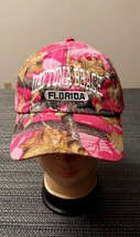 Daytona Beach Floral Camo Baseball Cap Hat New E01 - £11.98 GBP