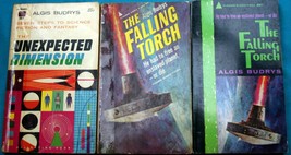 Lot 2 Algis Budrys Vntg Mmpb The Falling Torch~The Unexpected Dimension - £4.69 GBP
