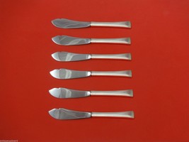 Tranquility by International / Fine Arts Sterling Trout Knife Set 6pc. Custom - $424.71