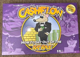 Cashflow Board Game How To Get Out of the Rat Race by Robert Kiyosaki Co... - $49.99