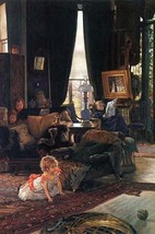 Hide-and-seek by James Tissot - Art Print - £16.43 GBP+