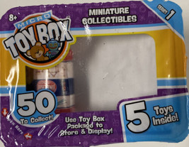 Micro Toy Box Tinkertoy Miniature Collectibles Figures Series 1 Sealed New - £7.01 GBP