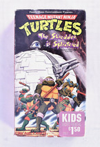 Teenage Mutant Ninja Turtles The Shredder Is Splintered VHS 1988 - £8.68 GBP