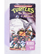 Teenage Mutant Ninja Turtles The Shredder Is Splintered VHS 1988 - £8.60 GBP