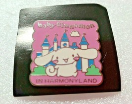 Cinnamoroll Baby Cinnamon Pin Badge In Harmonyland Sanrio Ver,1 Pink - $17.82