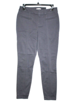 Loft Outlet Pants Women&#39;s Gray Skinny Ankle Curvy Mid Rise Pants Sz  0 28X29 NEW - £21.39 GBP