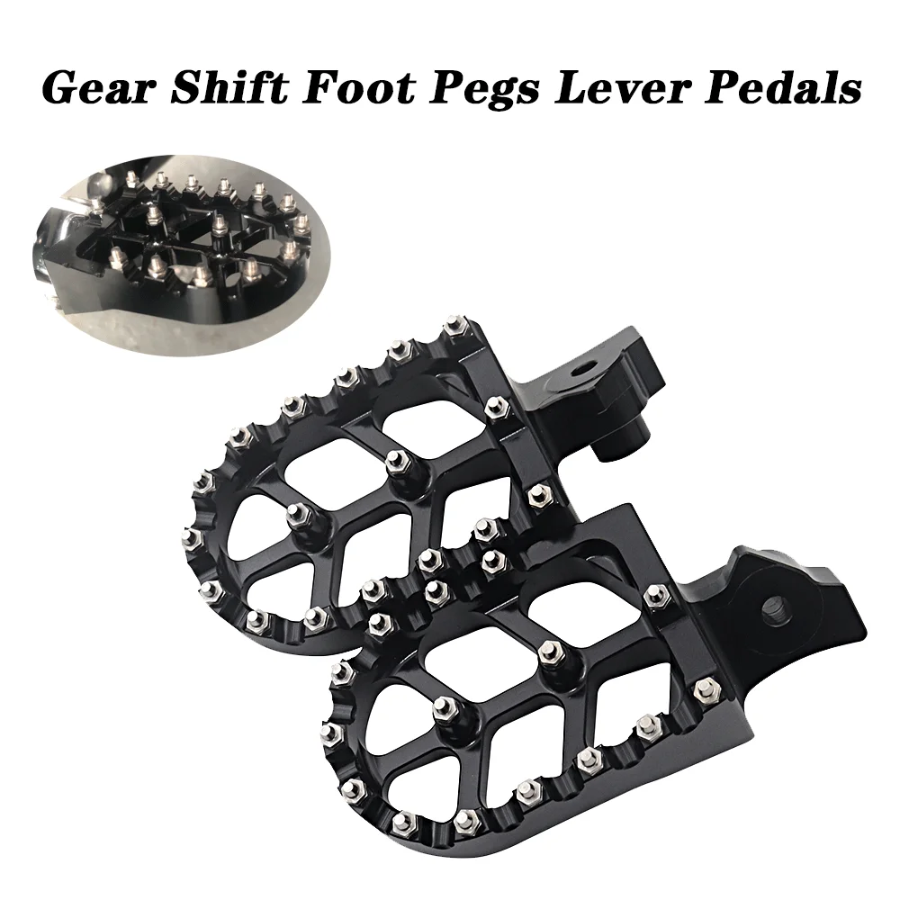 Motorcycle Gear Shift Foot Lever Foot Pegs Rest Footrests Pedals Footpeg... - $33.66