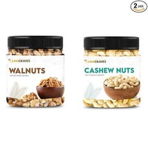 Premium Dry Fruits Combo Pack Whole Cashews Walnuts - £12.66 GBP+