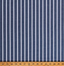 Chambray Shirting Denim Stripe Woven 58&quot; Wide Fabric by the Yard D163.31 - $6.99