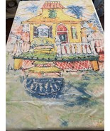 Leoma Lovegrove Tropical Welcome House Colorful Beach Towel 68&quot; x 35&quot; Co... - $24.63