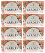 8 BARS Yardley London SHEA BUTTERMILK Sensitive Sk Bath Bar Soap 4.25ozE... - $913.40 MXN