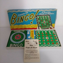 1950s Finger Tip Bingo Game Regal Game great condition 6 Cards - £22.82 GBP