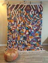 Berbertapijt beni ouarain vloerkleed tapijt vintage Marokkaans decoratie... - $745.00