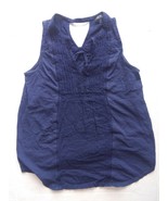 Lucky Brand Women&#39;s Navy Blue Peasant Top Boho Blouse Small EUC - €9,03 EUR