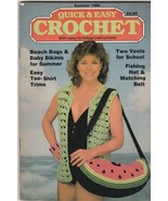 Quick & Easy Crochet Volume I Issue 4 Jul-Aug 1986 crochet patterns - $1.49