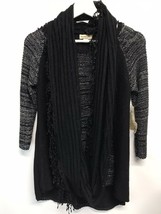 One World Sweater Top NEW with Detachable Infinity Scarf Great Gift! NWT SM - £15.75 GBP