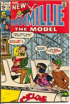 Millie the Model #174 1969-Marvel-roller coaster cover-G - $26.19