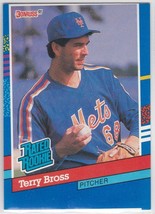 M) 1991 Donruss Baseball Trading Card - Terry Bross #34 - £1.54 GBP