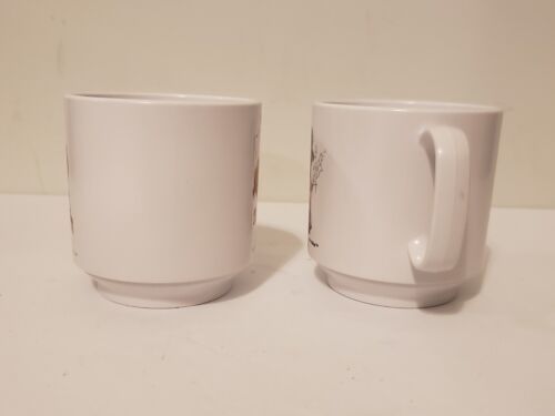 Oneida Ware Holly Hobbie Urchins #4309 Plastic Cups Lot of 2 American Greetings  - $19.98