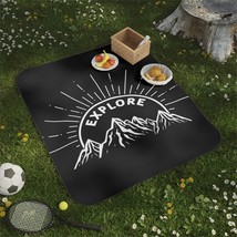 EXPLORE Nature Soft-Touch Picnic Blanket For Adults And Kids - £49.22 GBP