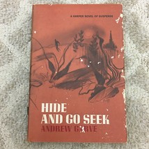 Hide and Go Seek by Andrew Garve Book Club Edition Hardcover Book 1966 - £9.58 GBP
