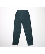 NOS Vintage 90s Streetwear Womens 8 Relaxed Fit Tapered Leg Jeans USA Green - $101.48 CAD
